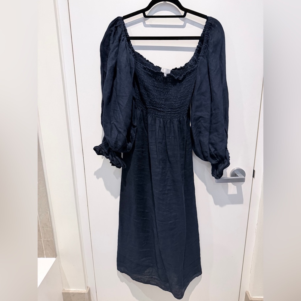 Sleeper Atlanta Navy Dress
